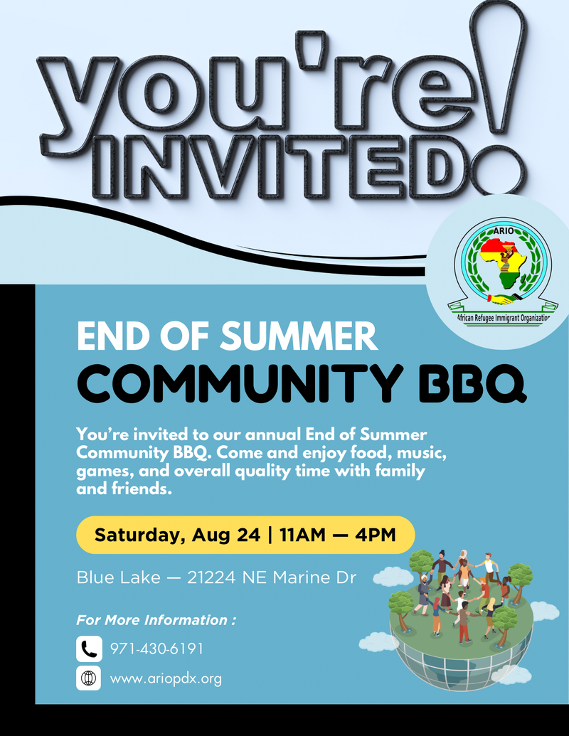 Annual End of Summer BBQ