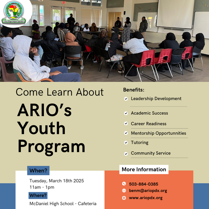 Intro to ARIO Youth Program