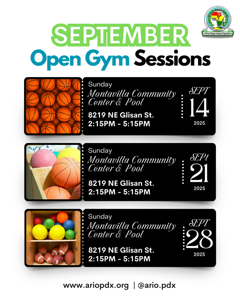Open Gym September - Multnomah County