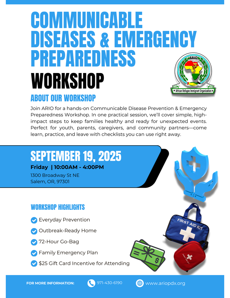 Communicable Disease Prevention & Emergency Preparedness Workshop