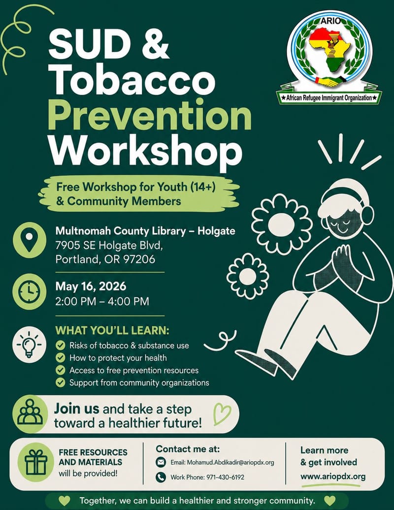 SUD & Tobacco Prevention Workshop