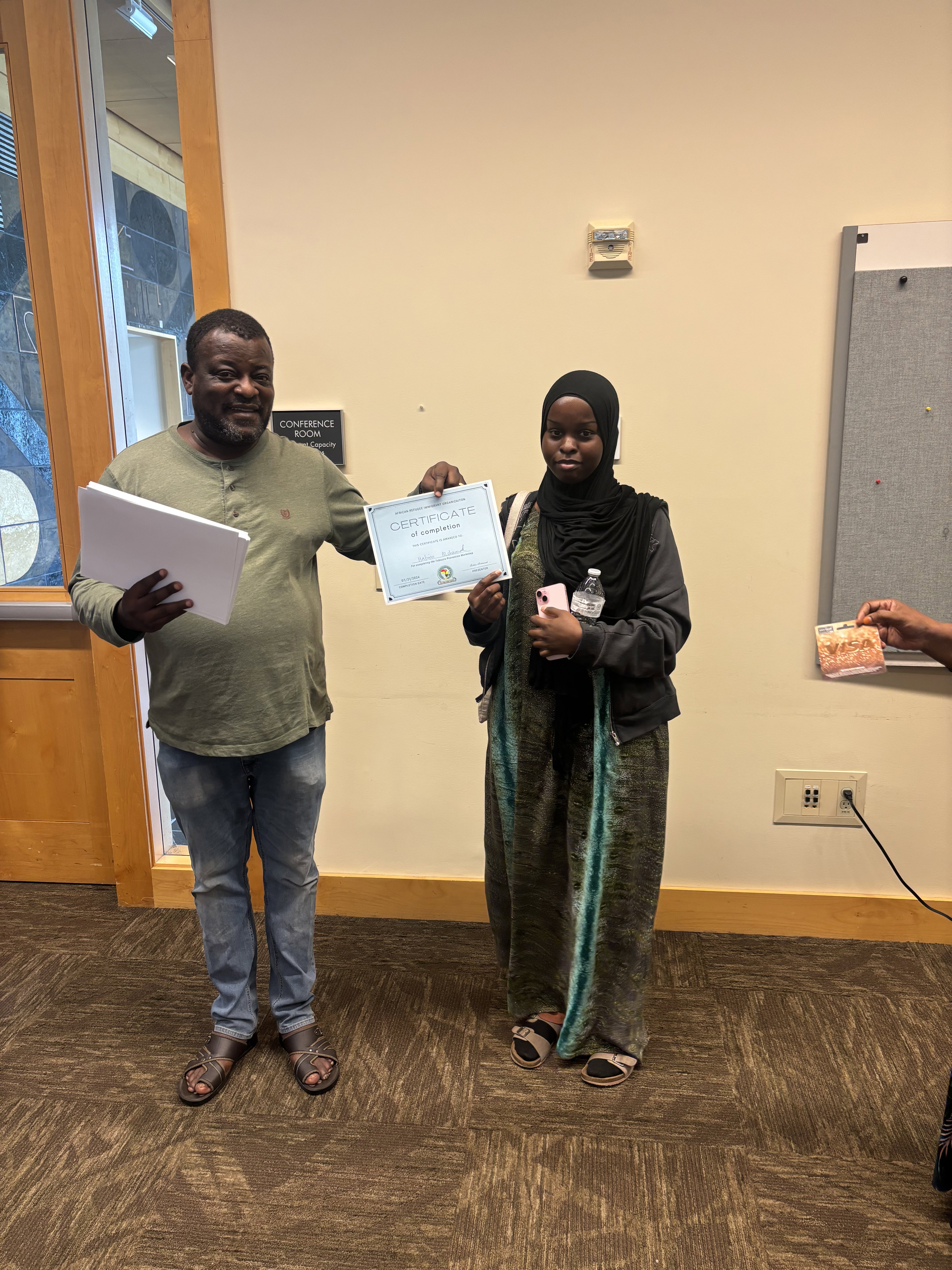 Aqoon-is-weydaarsiga Ka-hortagga Tubaakada - Degmada Washing