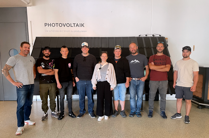 Team-Ausflug zur Ziegelei Gasser Ceramic