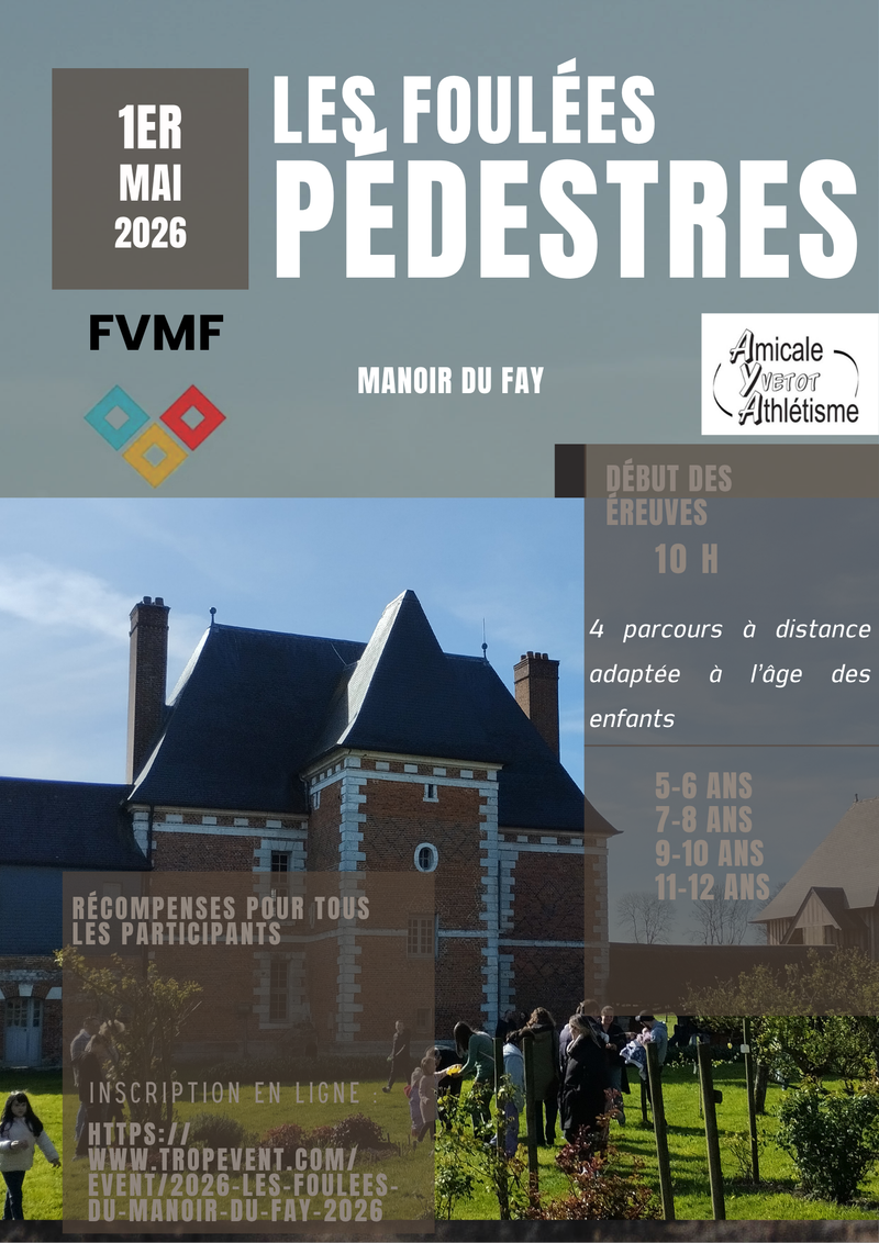 Les foulées pédestre du Manoir - Copier
