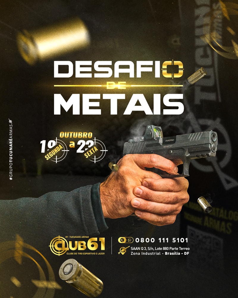 DESAFIO DE METAIS CLUB61