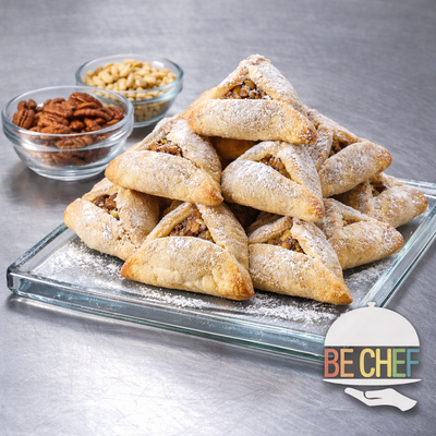 אוזן המן במילוי פקאן וצנובר