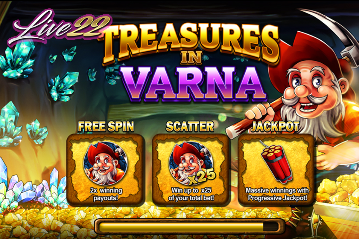 Treasure in Varna Slot Game gameplay screenshot by Live22