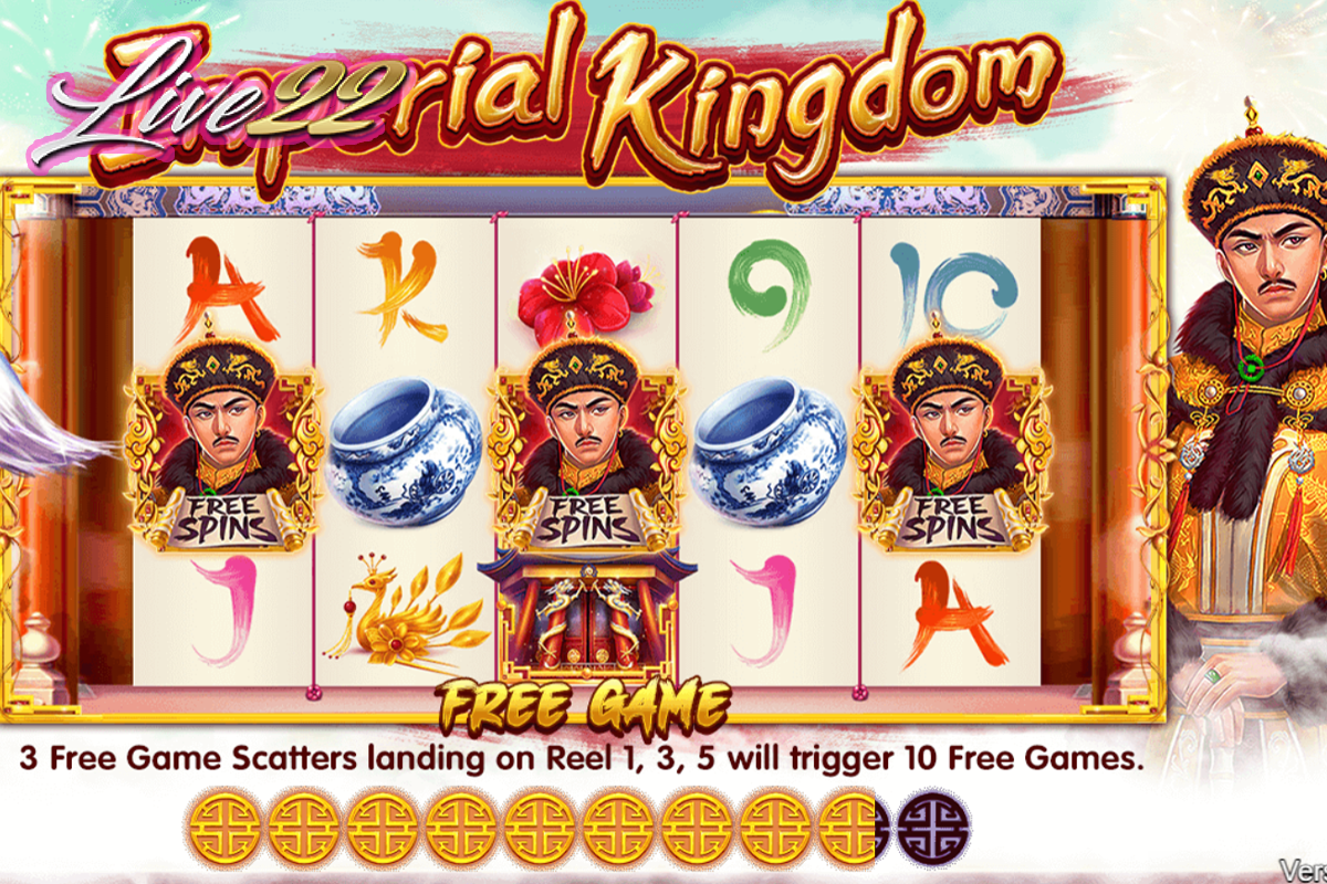 Imperial Kingdom Slot Game Screenshot by Live22 Myanmar