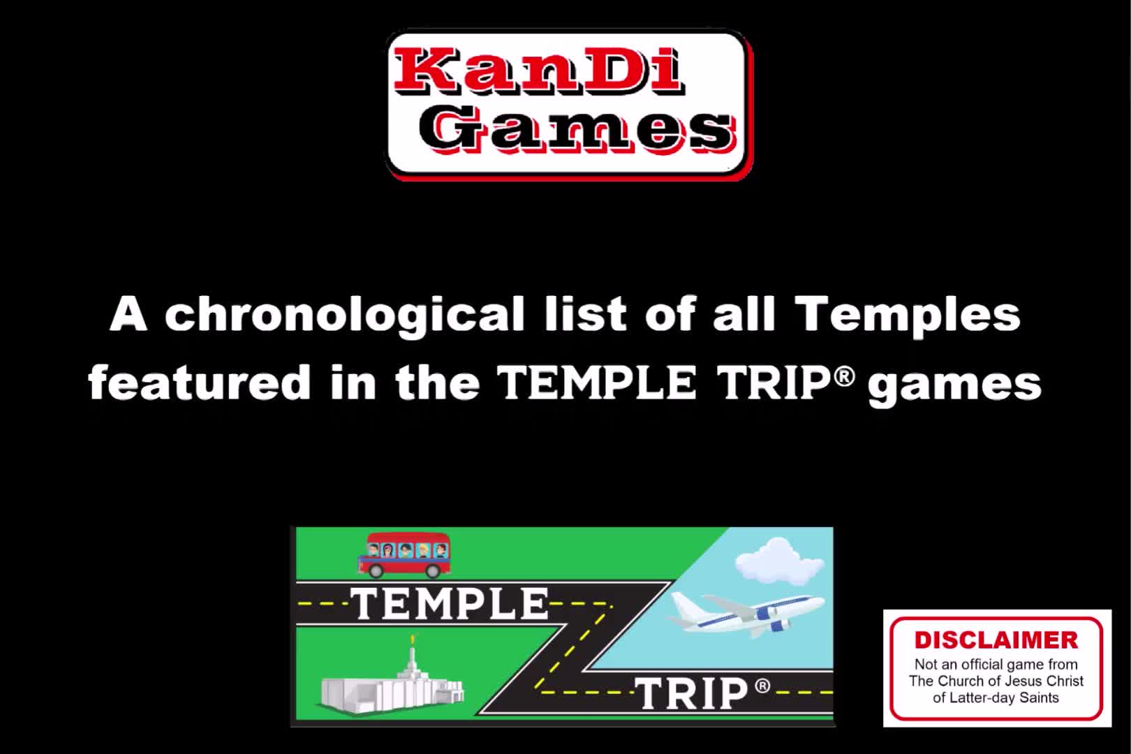 190 TEMPLES