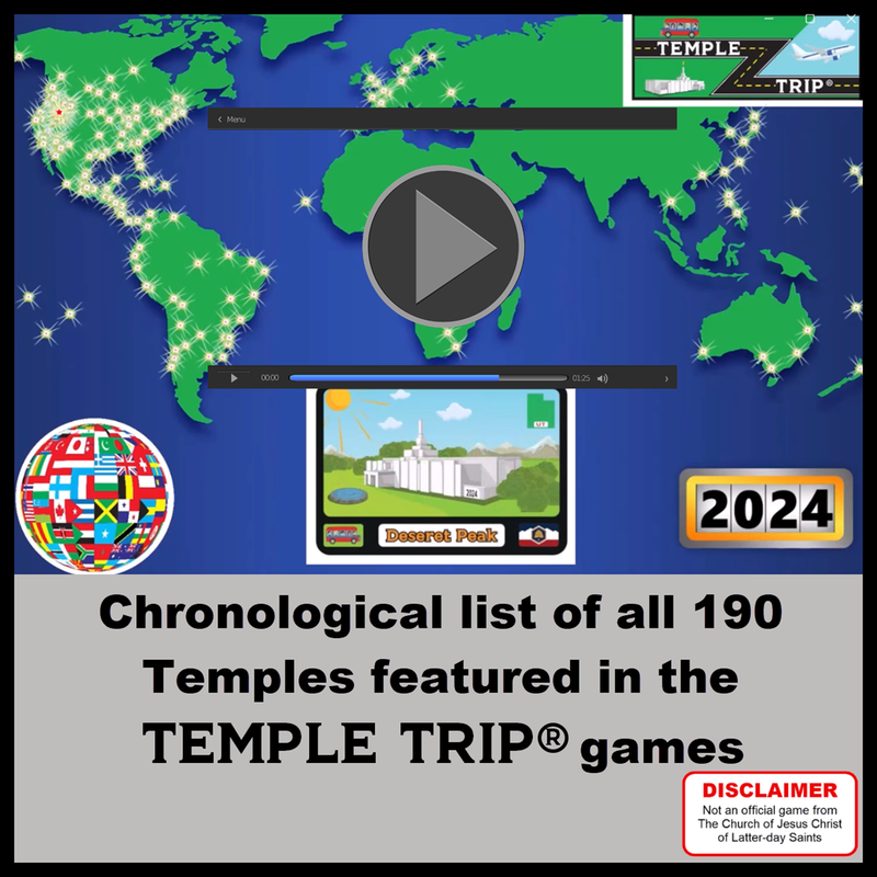 TEMPLE TRIP® - 190 TEMPLES