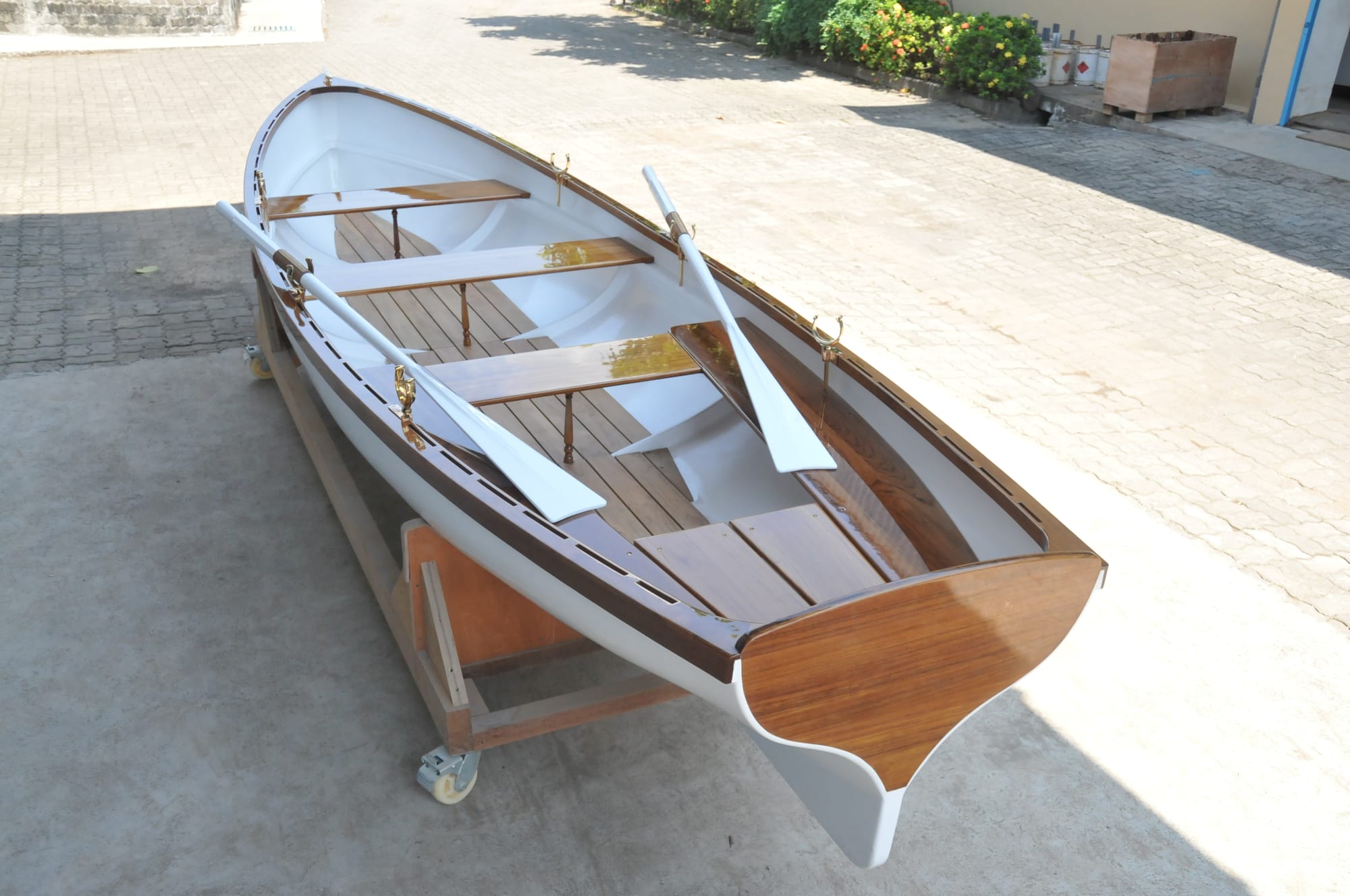 Custom Wooden Boat