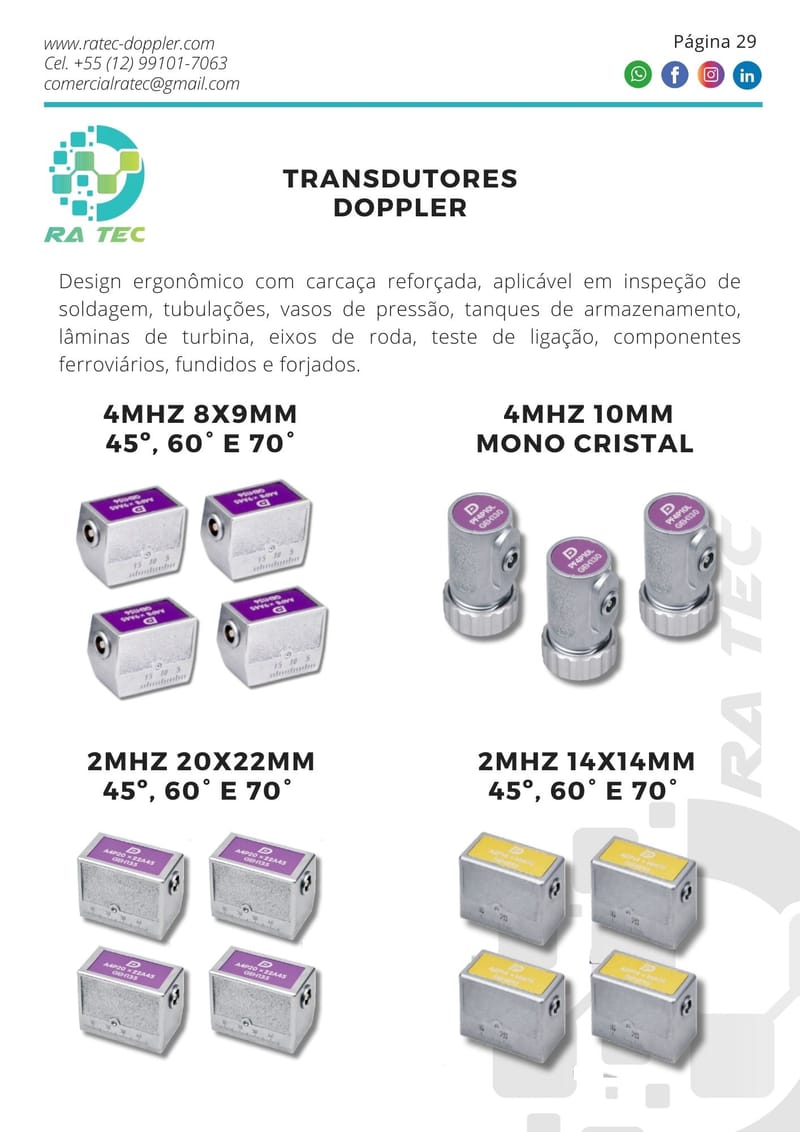 Transdutores Convencionais 