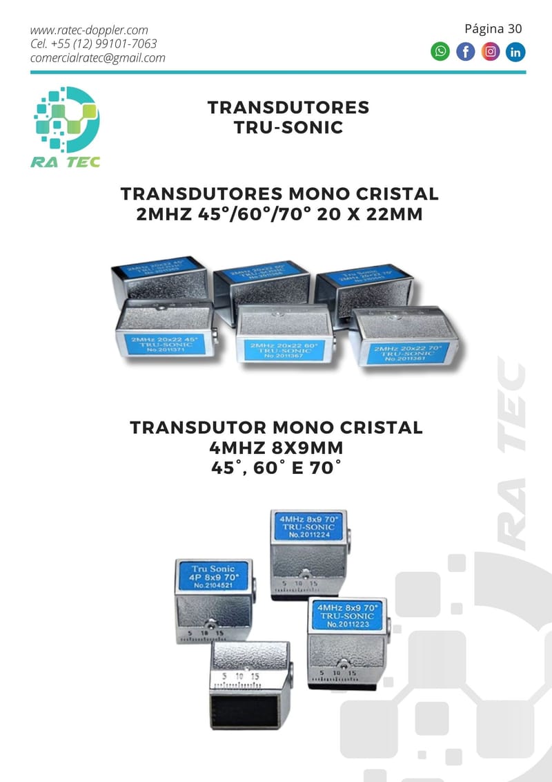 Transdutores Convencionais 