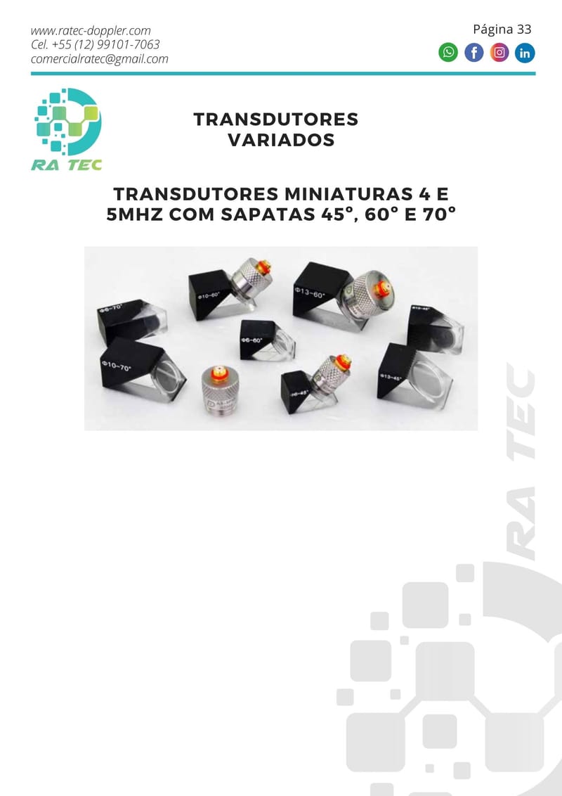 Transdutores Convencionais 