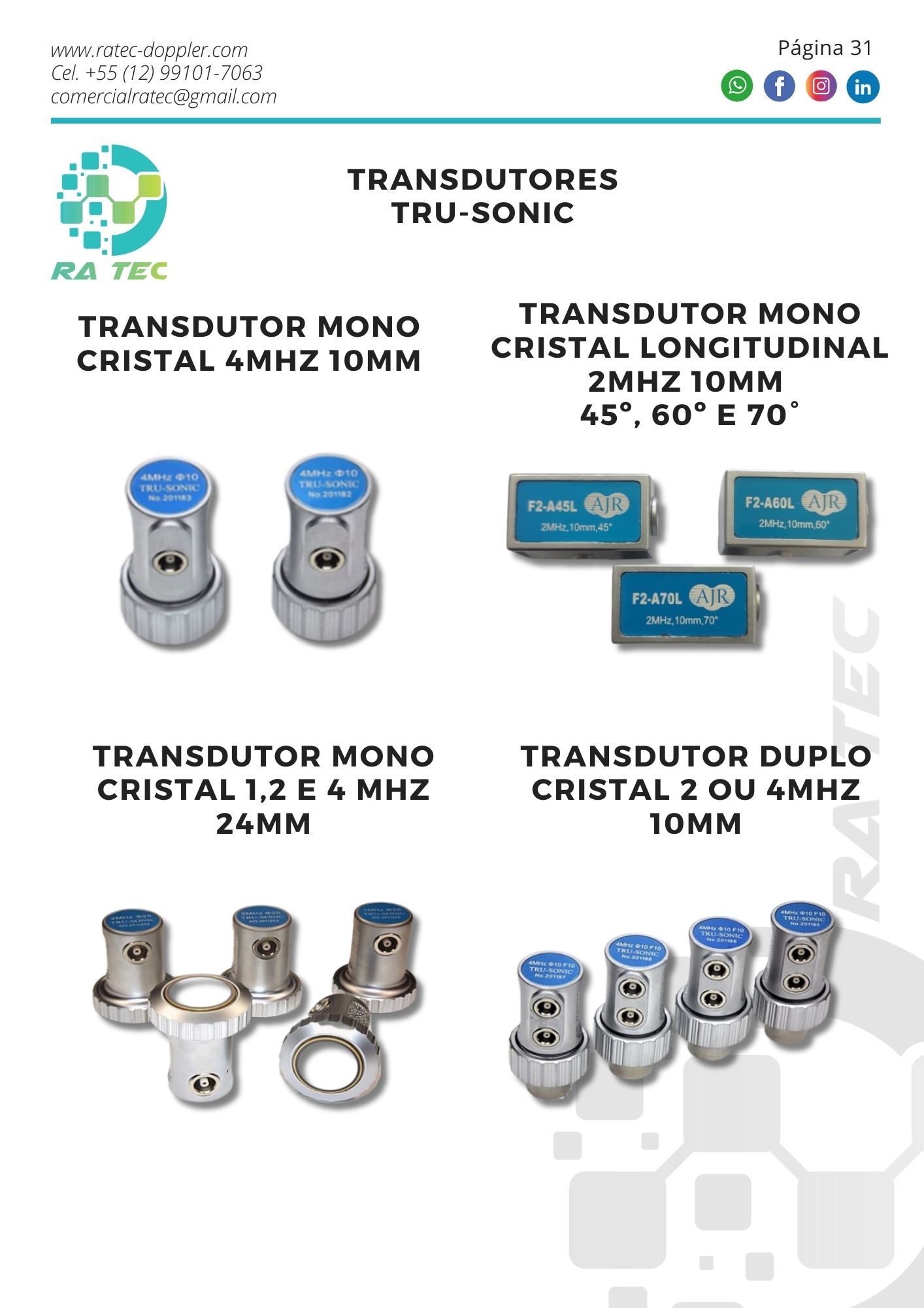 Transductores convencionales