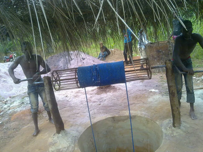 Construction puits et château d’eau