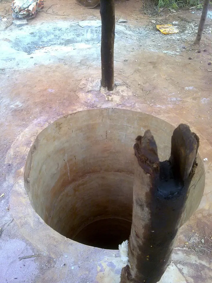 Construction of wells and water towers