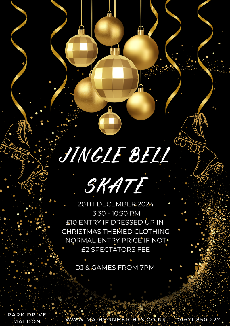 Family Jingle Bell Skate At Sk8ters Madison Heights