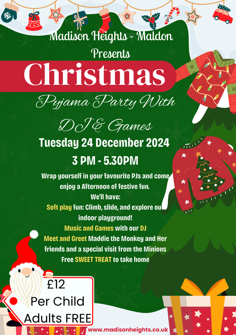 Christmas PJ Party @ Monkey Puzzle