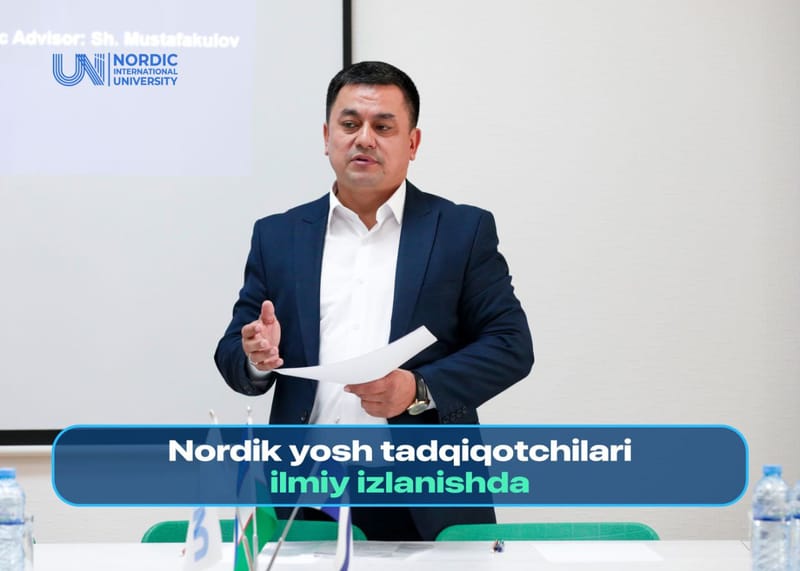 Nordik yosh tadqiqotchilari - ilmiy izlanishda ✍️