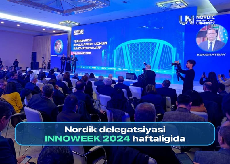 InnoWeek-2024| Barqaror rivojlanish uchun innovatsiyalar 🚀