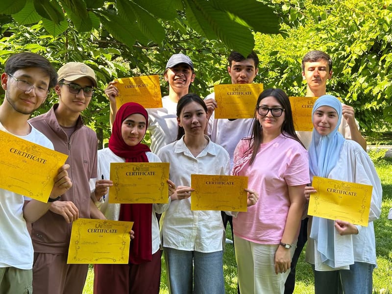 🌿 “Caring the Environment” — ochiq osmon ostida dars!