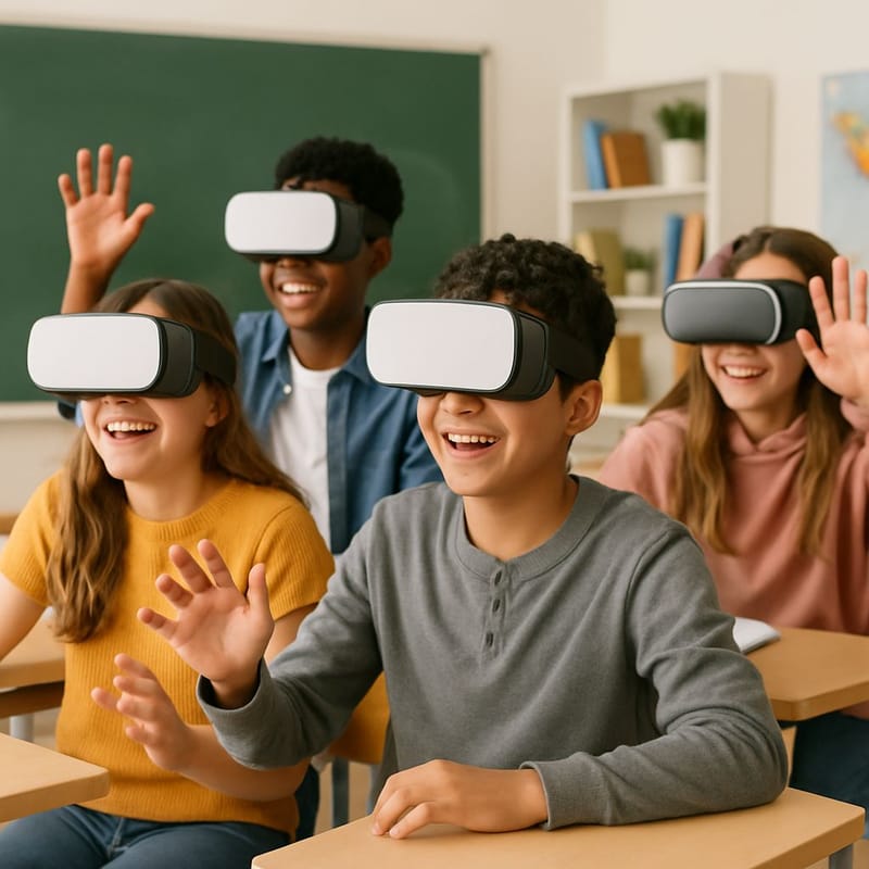 סדנא סיור בעולמות וירטואליים עם משקפי VR