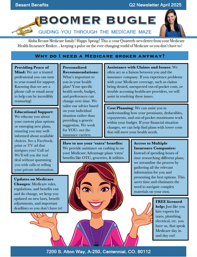 BOOMER BUGLE APRIL 2025