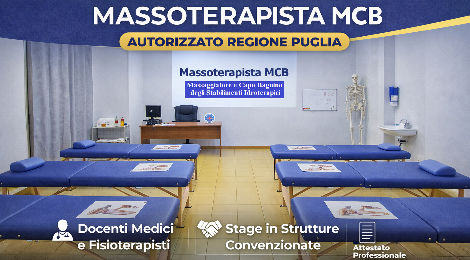 MASSAGGIATORE MASSOTERAPISTA MCB (Massaggiatore e capo bagnino degli stabilimenti idroterapici)