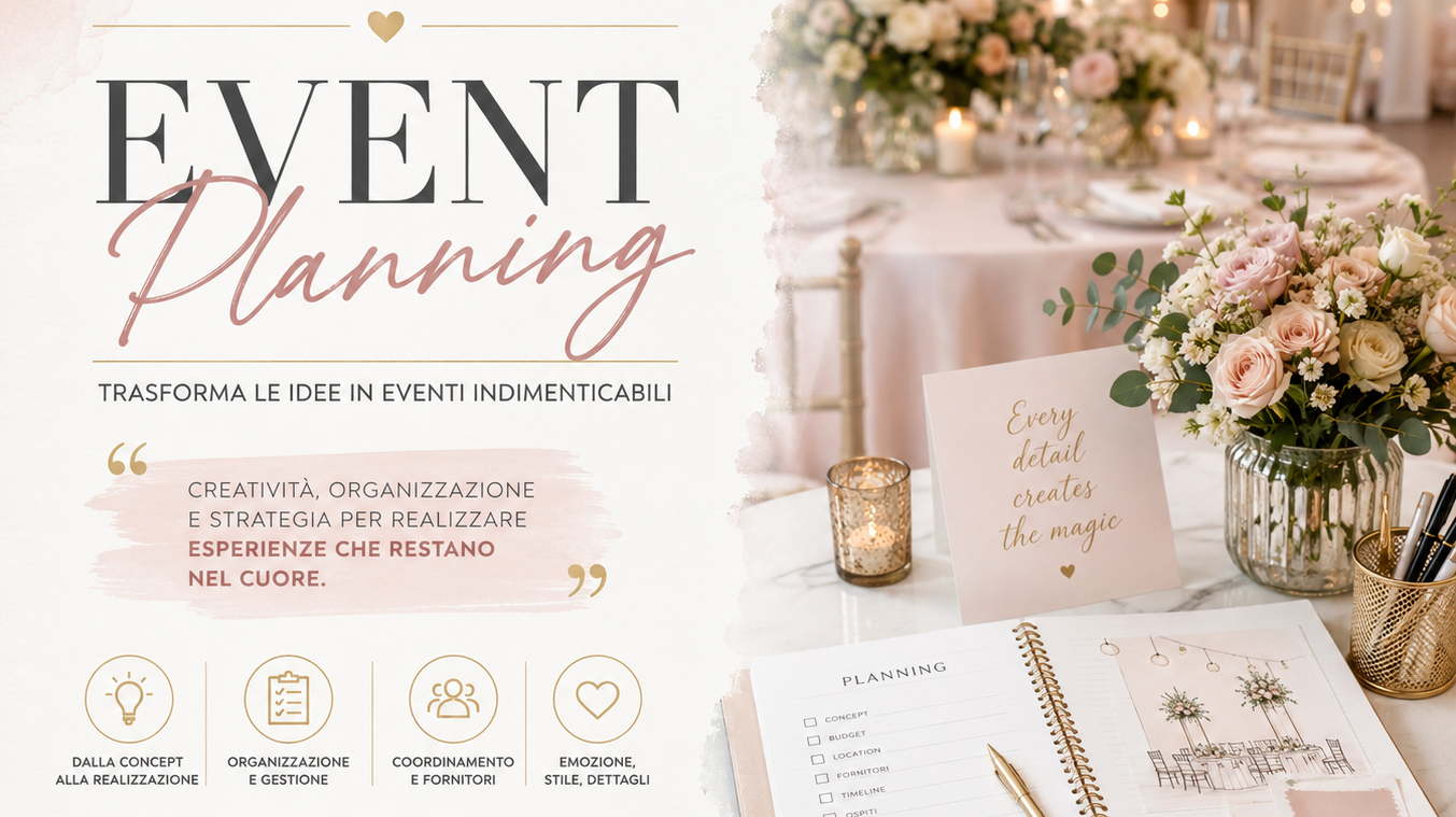 Corso EVENT PLANNER