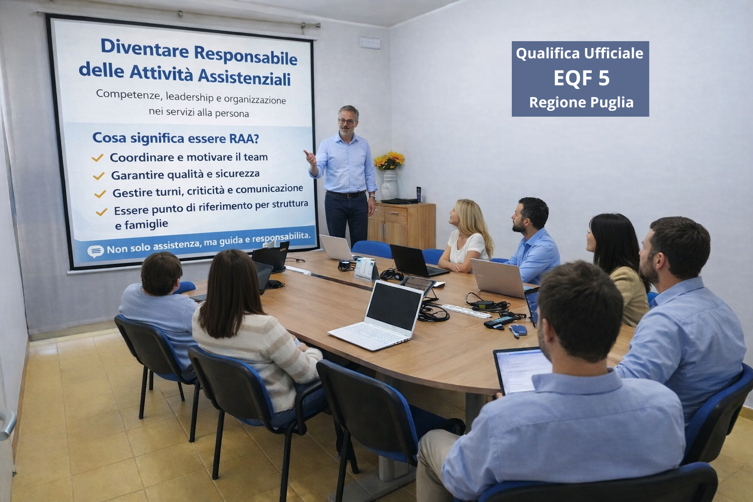 Corso di Responsabile delle Attività Assistenziali (RAA)