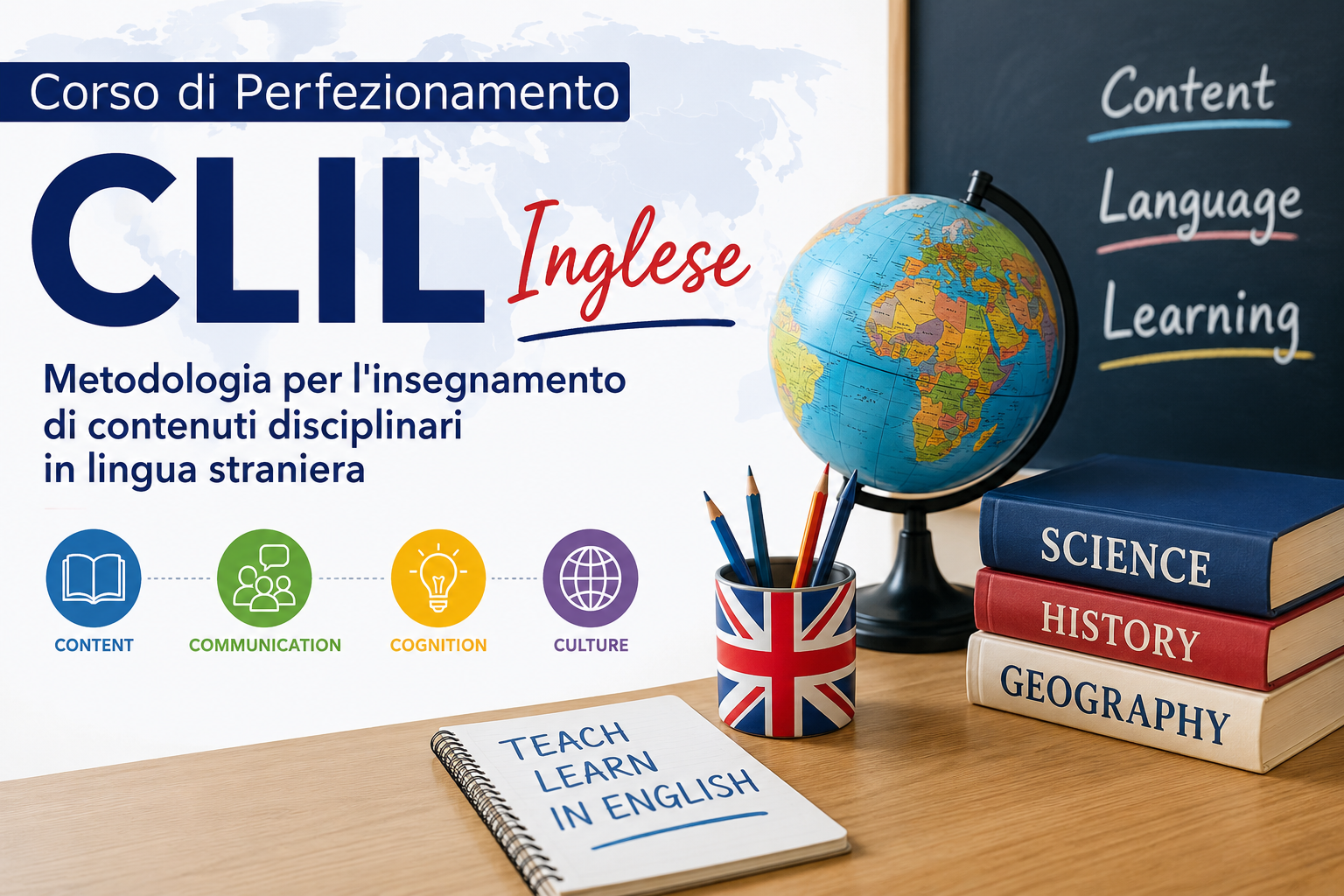 Corso di Perfezionamento CLIL – Inglese