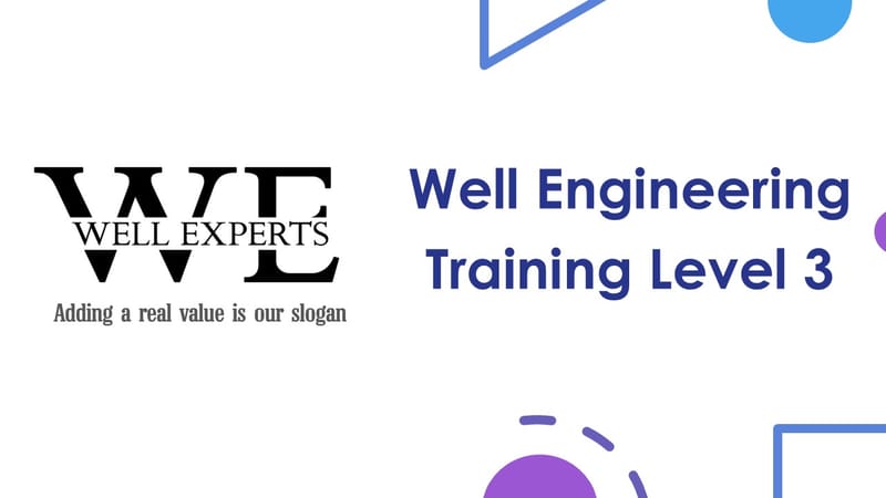 Well Engineering Training Level 3, (Shell Accredited instructors)