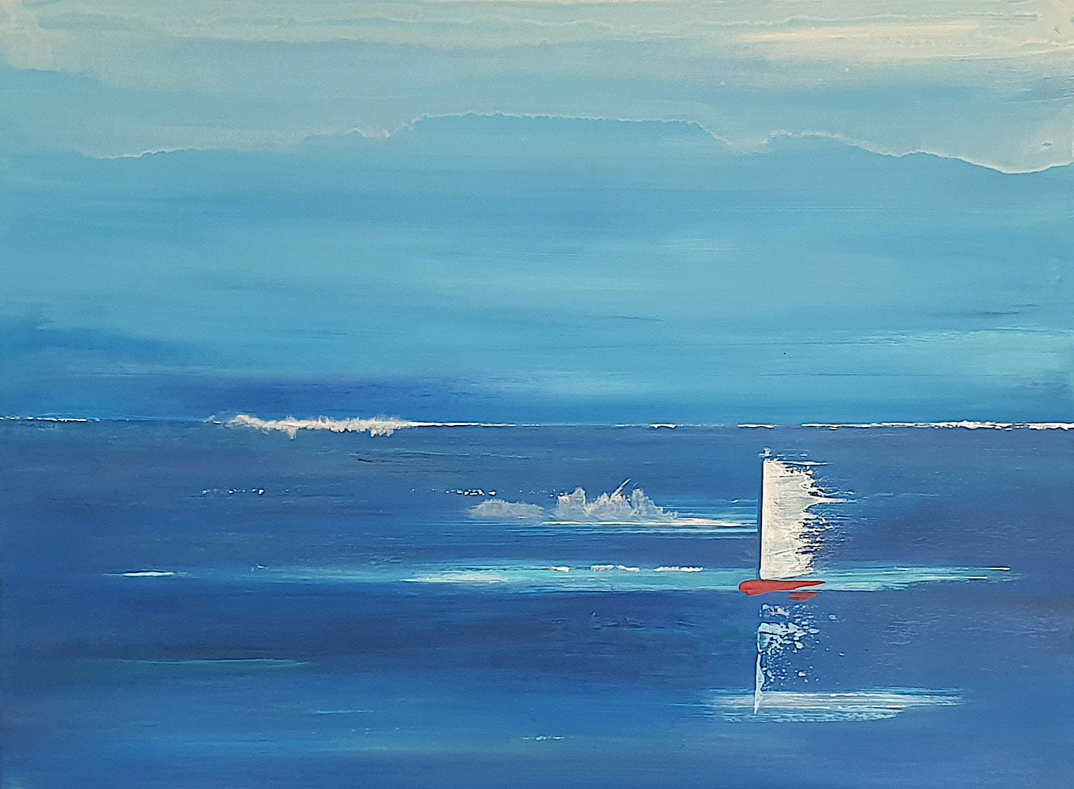 "Evasion Marine" 60x80 cm