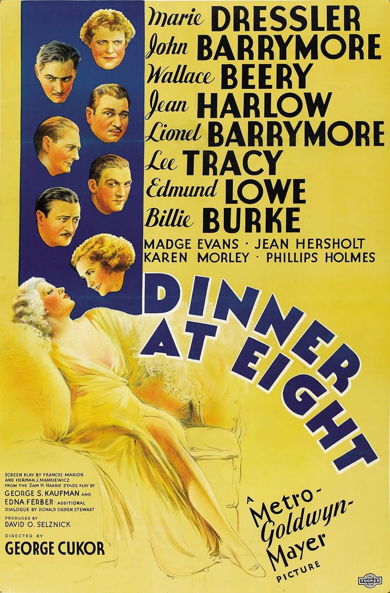 Classic Film Club: Dinner at Eight (1933)