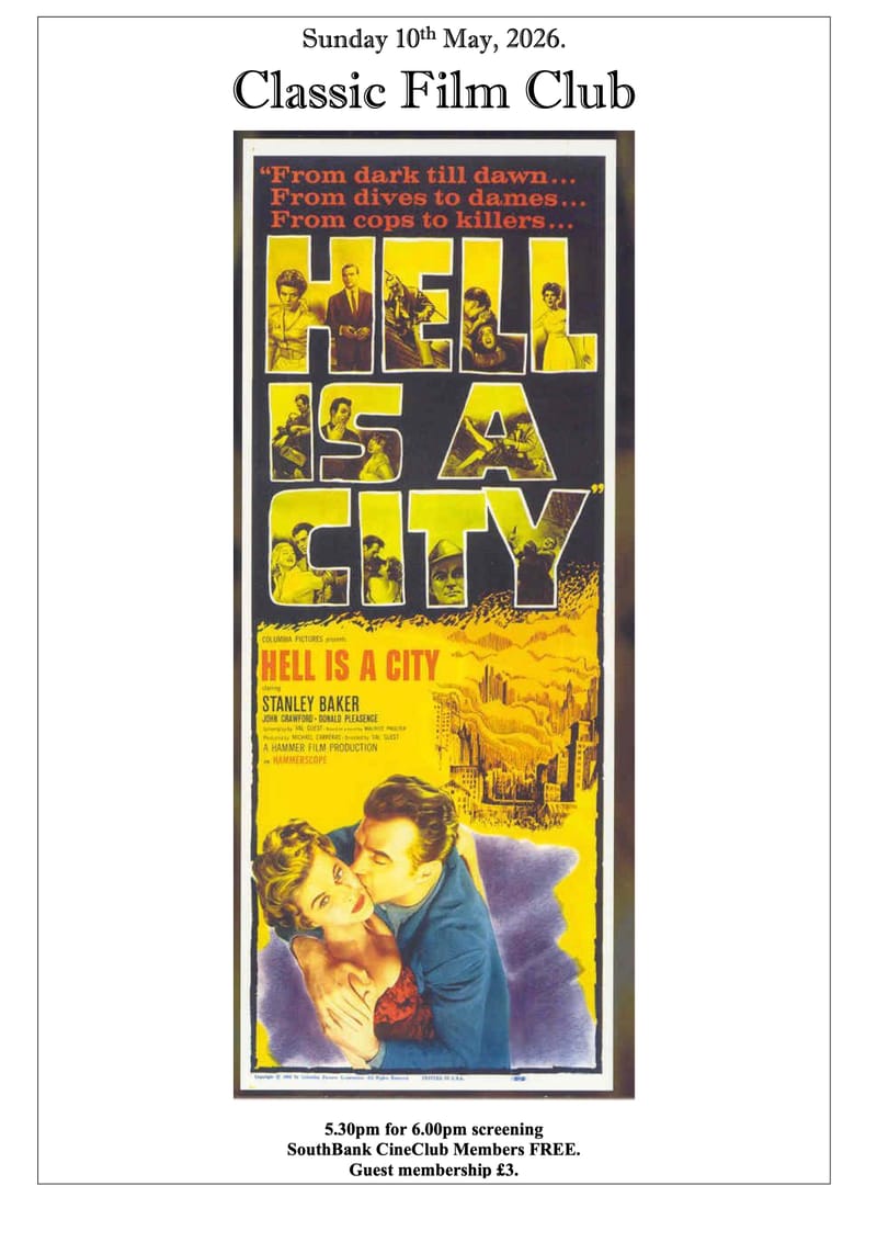 Classic Film Club: Hell is a City