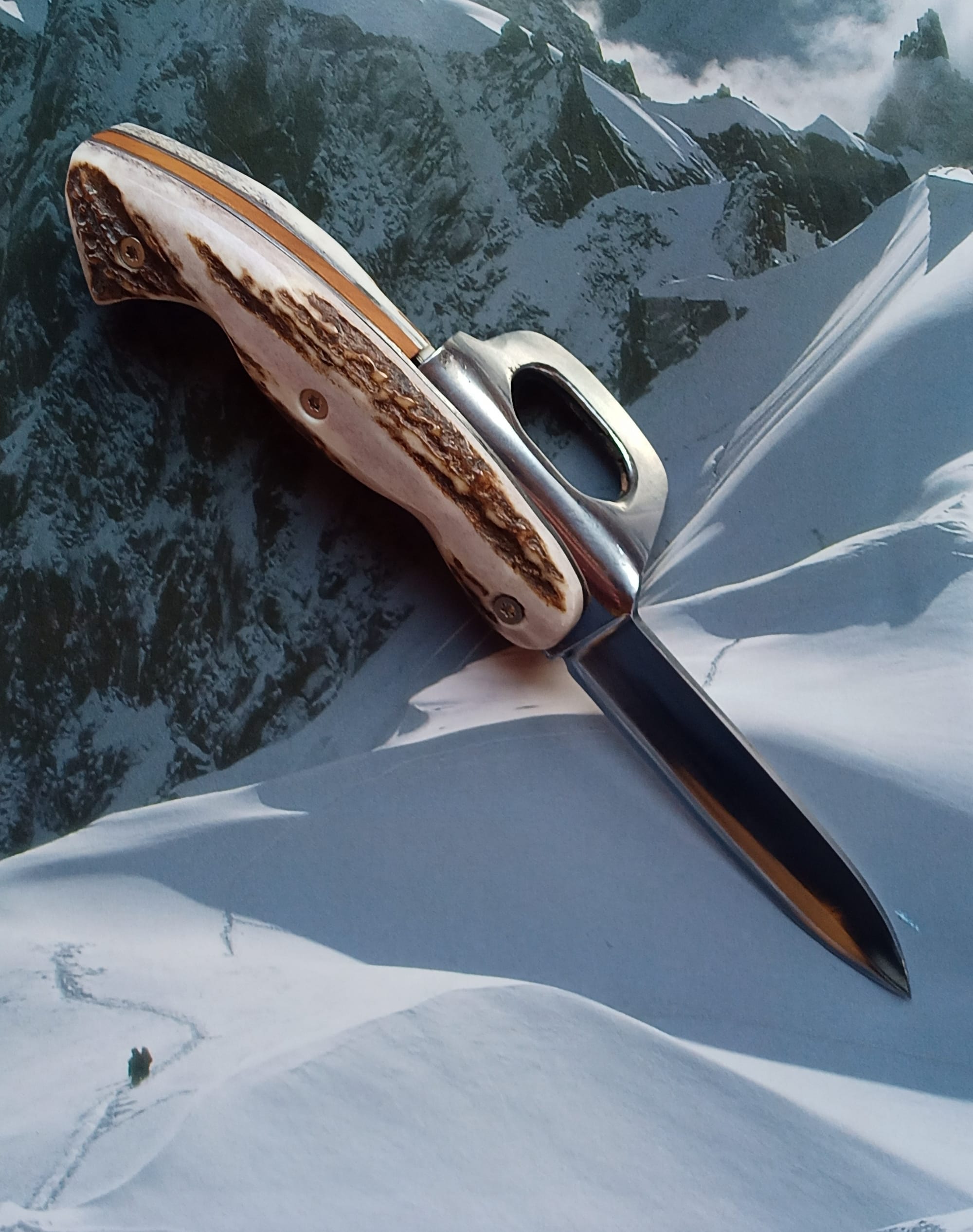 LE PITON ALPIN (bois de cerf) - 140€