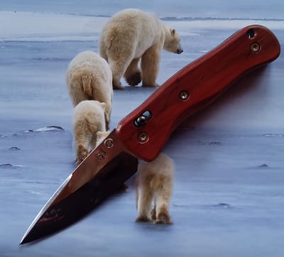 AXIS-LOCK en prunier rouge.