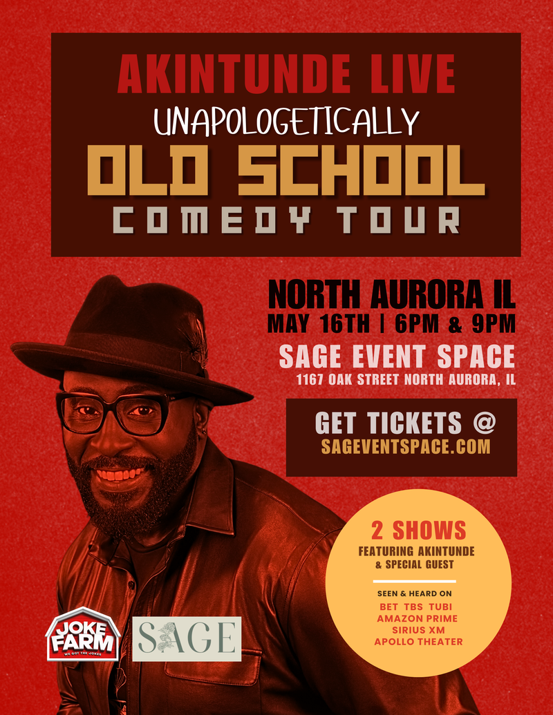 Unapologetically Old School Comedy Show 6pm