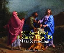 23rd Sun in Ordinary Time YB