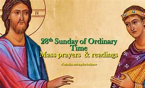28th Sunday in Ordinary Time YB