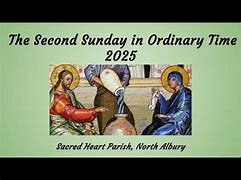 2025, 1, 19 2nd Sun in Ordinary Time YC