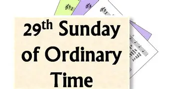 29th Sun in Ordinary Time YC