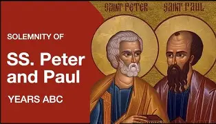 2026, 6, 28, 13th Sun in Ordinary Time YA - Saints Peter and Paul