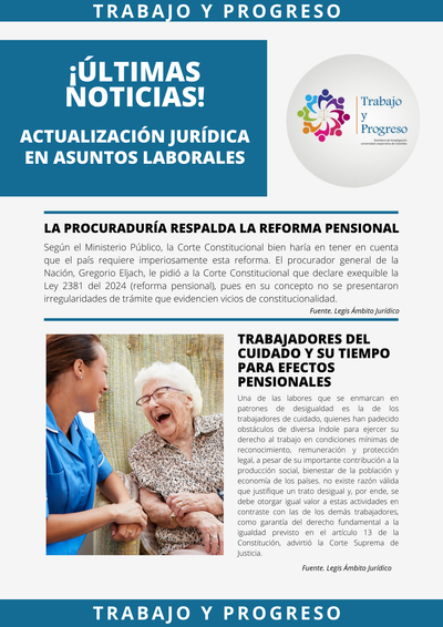 ¡ÚLTIMAS NOTICIAS LABORALES!