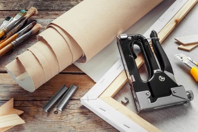 Canvas Stretching &amp; Framing image