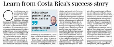 Learn from Costa Rica’s success story