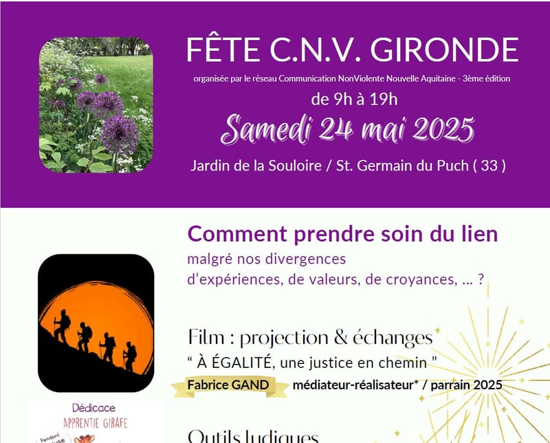 FETE DE LA CNV EN GIRONDE