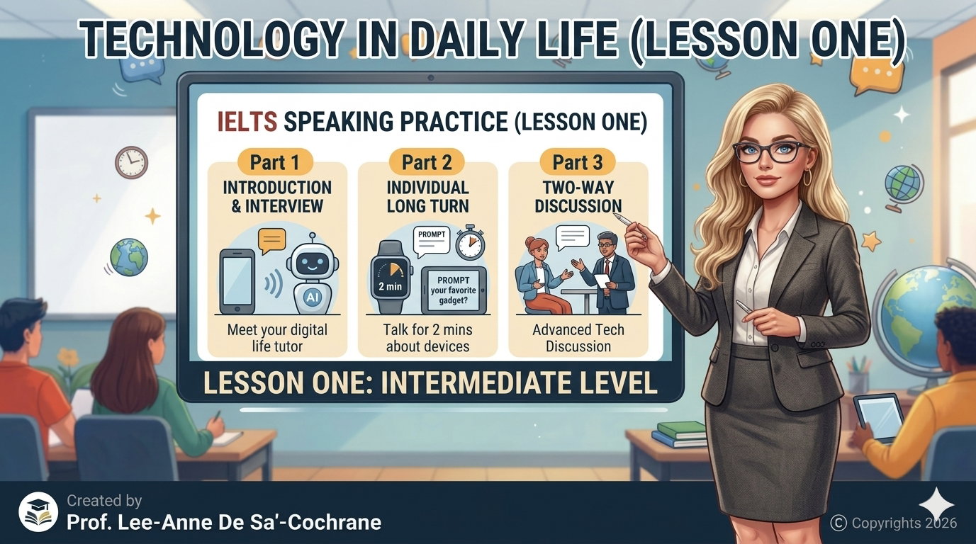 Lesson 1: Technology in Daily Life