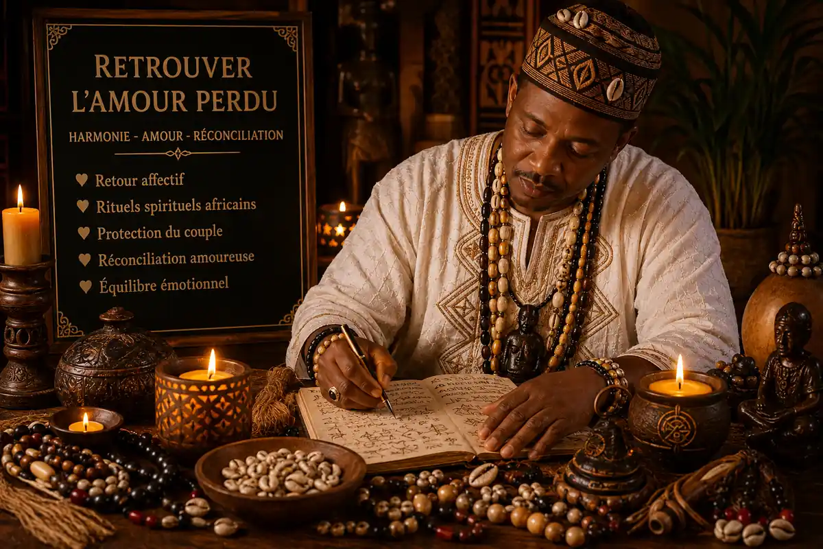 Retrouver l'amour perdu grâce aux traditions spirituelles africaines